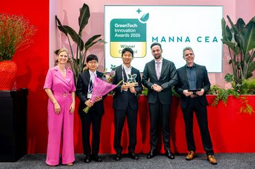 Der GreenTech Concept Award geht an MANNA CEA (Republik Korea). Bild: Martijn van Leeuwen, © Photo by Fitchd.