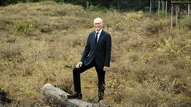 Professor Rehn ist eine der wichtigsten Stimmen für Biolandbau, Bioprodukte und nachhaltiges Wirtschaften. Bild: Deutscher Gruenderpreis.