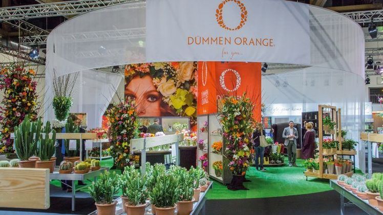 Aussteller gestalten die einheitlichen Flowercircles im Inneren individuell. Außerdem liefern sie dort hilfreiche Anregungen für die Präsentation und den Abverkauf der frischen Ware am Point-of-Sale.