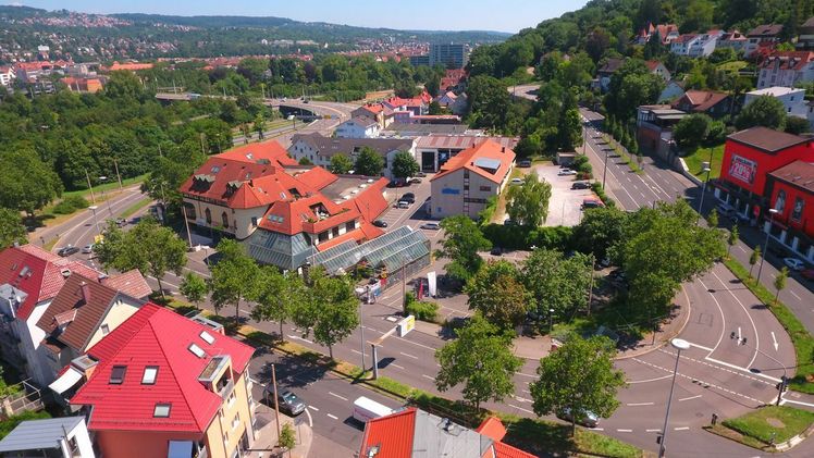 Das Planungsgrundstück in der Esslinger Pliensauvorstadt. Lidl und die Stadt Esslingen planen, das Areal städtebaulich zu entwickeln. Bild: "obs/LIDL/Lidl".