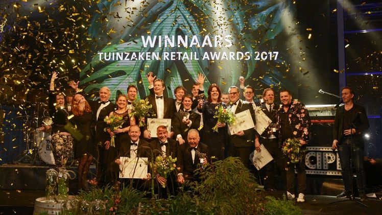 Die Gewinner des TuinZaken Retail Awards 2017. Bild: TREx.