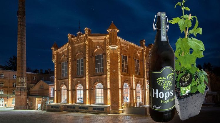 Prächtige Kulisse bei der Braumanufaktur Landskron, Görlitz für Hops® und Hoptimalbier. Bild: RiPlant.