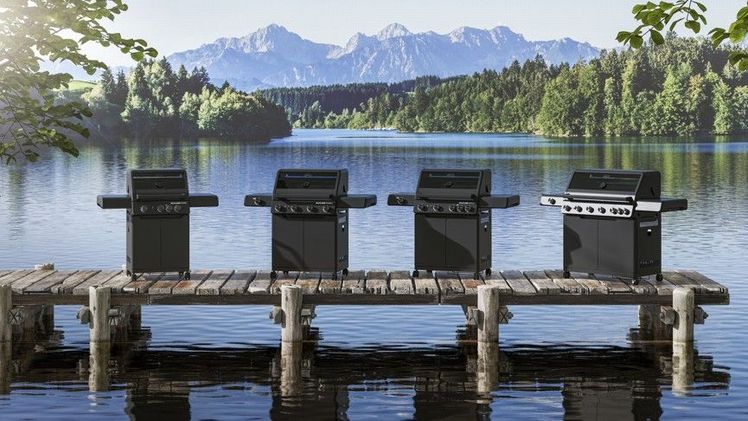 Gasgrill Hero 4 ALLFLAME. Bild: RÖSLE.