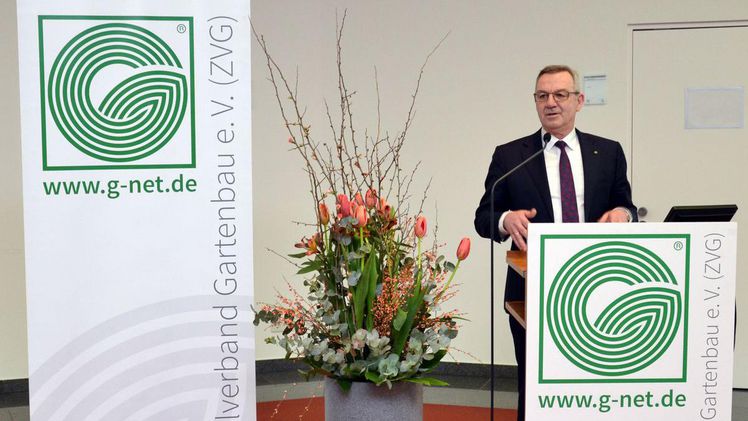 ZVG-Präsident Jürgen Mertz zog auf der Sitzung des erweiterten Präsidiums Bilanz zum verbandspolitischen Jahr 2018. Bild: ZVG/Markula.