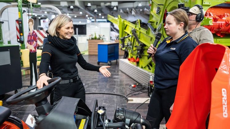 Einblick in die Werkstatt-Live auf der Agritechnica 2023. Bild: DLG.