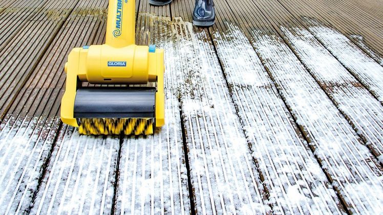 GLORIA MultiBrush effektiver als Hochdruckreiniger. Bild: GLORIA.
