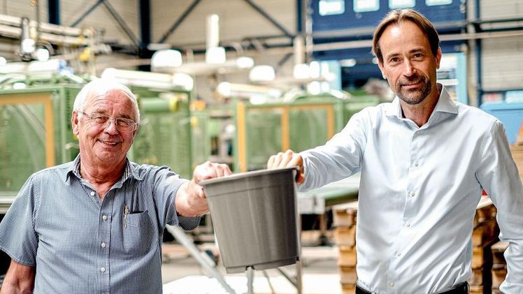 Henk Aufderhaar und Jan Willem Wieringa. Bild: Desch Plantpak. 