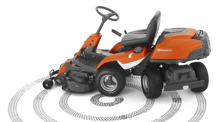 Husqvarna Rider Wendekreis. Quelle: Husqvarna.