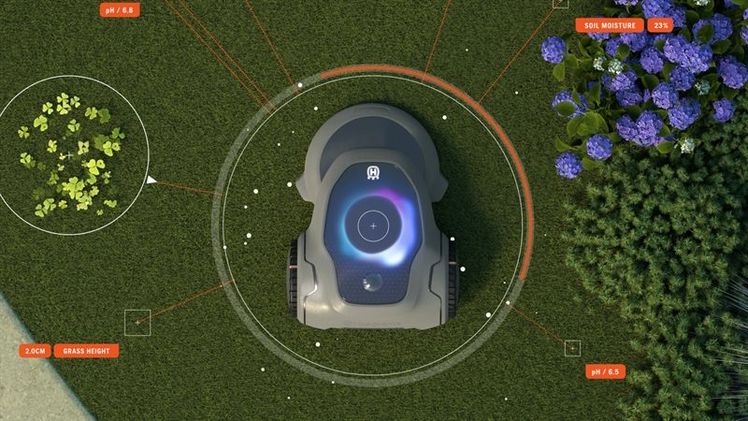 Vom Roboter-Rasenmäher zum smarten Privatgärtner. Bild: Husqvarna.