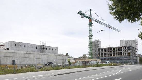 DBFZ-Neubau an der Torgauer Straße 116. Foto: © Michael Moser Images.