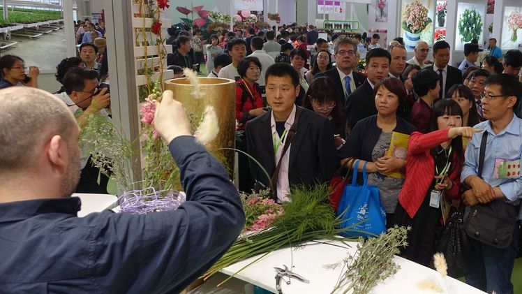 Hortiflorexpo IPM Beijing 2018 startet mit Ausstellerplus. Bild: Hortiflorexpo IPM .