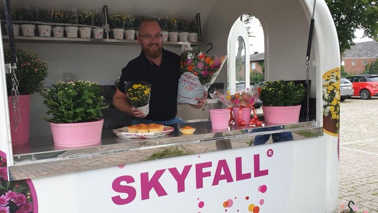 Skyfall® hat Blütezeit vom Frühsommer bis zum Spätherbst. Bild: Royal Van Zanten.