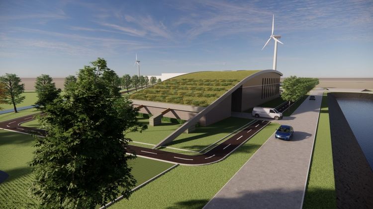 Das neue Wissenszentrum des Business Centre Treeport in Zundert. Bild: Ingenieurbüro Stantec. 