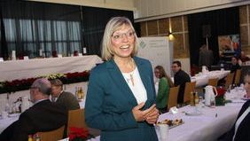 Ute Volquardsen wurde einstimmig mit 58 Ja-Stimmen zur Kammerpräsidentin wiedergewählt. Foto: Daniela Rixen.