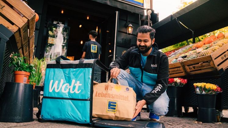 Ab sofort auch Lebensmittel aus dem lokalen Einzelhandel. Bild: Wolt.