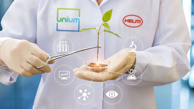 HELM AG partnert mit Unium Bioscience Ltd. Bild: HELM AG.