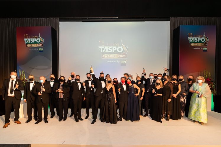 Die Gewinner der TASPO Awards 2021. Bild: taspoawards.de/ Fotograf Andreas Schwarz. 
