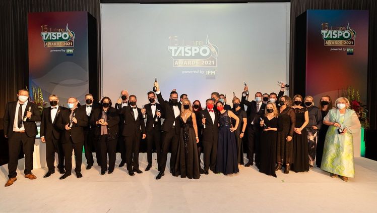 Die Gewinner der TASPO Awards 2021. Bild: taspoawards.de/ Fotograf Andreas Schwarz.