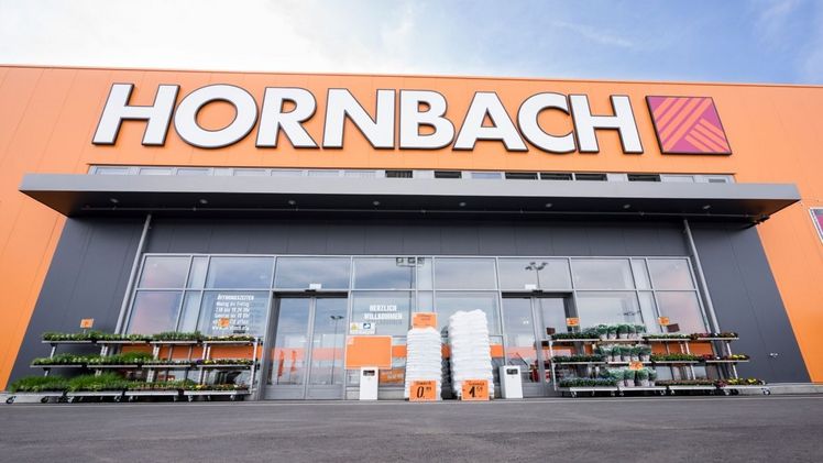 Die Umsätze der Hornbach Baumarkt AG (DIY-Einzelhandel) stiegen um 5,6% auf 1.575,8 Mio. Euro. Bild: Hornbach.