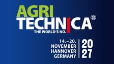 Die Weltleitmesse der Landtechnik findet vom 14. bis 20. November 2027 in Hannover statt. Bild: DLG.