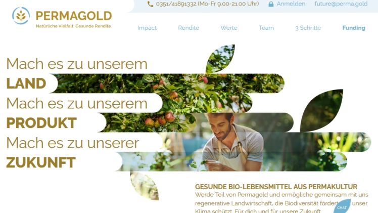 Permagold geht zurück zu den Wurzeln des Anbaus von Bio-Lebensmitteln. 