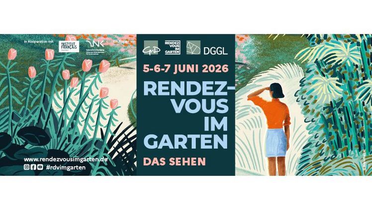 Rendezvous im Garten ist eine gemeinsame Initiative von Deutscher Gesellschaft für Gartenkunst und Landschaftskultur (DGGL e.V.), dem Französischen Kulturministerium, dem Institut français Deutschland und dem Deutschen Nationalkomitee für Denkmalschutz (DNK). 
