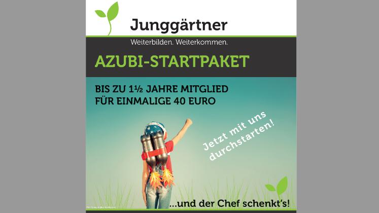 Azubi-Startpaket 2018/2019 der Junggärtner. Bild: Sreenshot PDF Junggärtner.