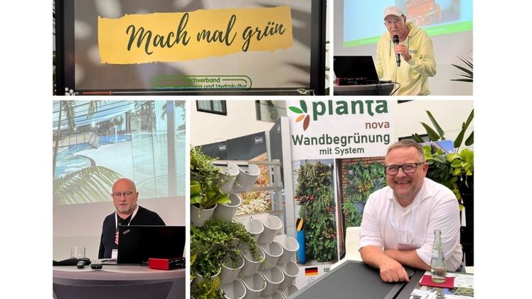 Der FvRH auf dem BuGG Weltkongress: oben rechts Jürgen Herrmannsdörfer, links unten Gerhard Zemp und FvRH-Vorsitzender Frank Hutzel. Fotos: FvRH.