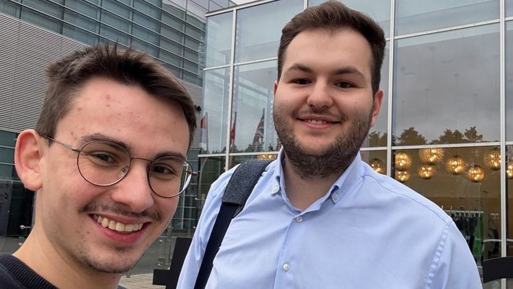 Gründungsteam: Christian Schaefer (Finanzen und Marketing, links) und Georg Dornaus (Entwicklung und Produktion) sehen viel Potenzial für Wasserschutz beim Betrieb von Zisternen. Bild: © myCistern Operations GmbH.