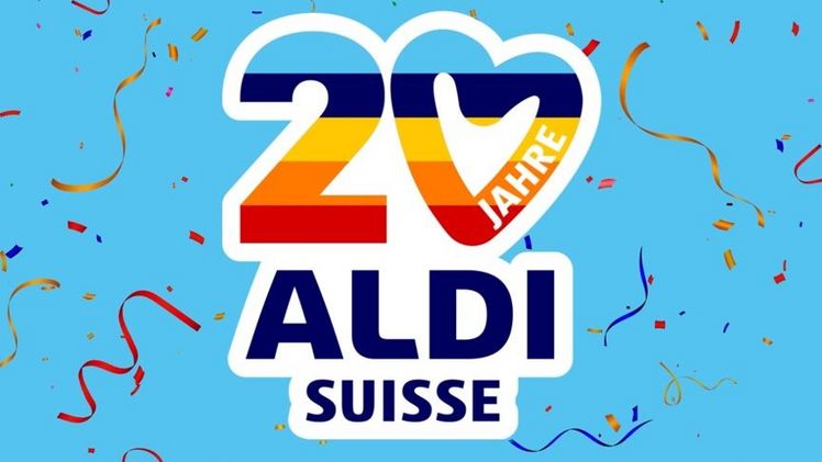 20 Jahre ALDI SUISSE. Bild: ALDI SUISSE.