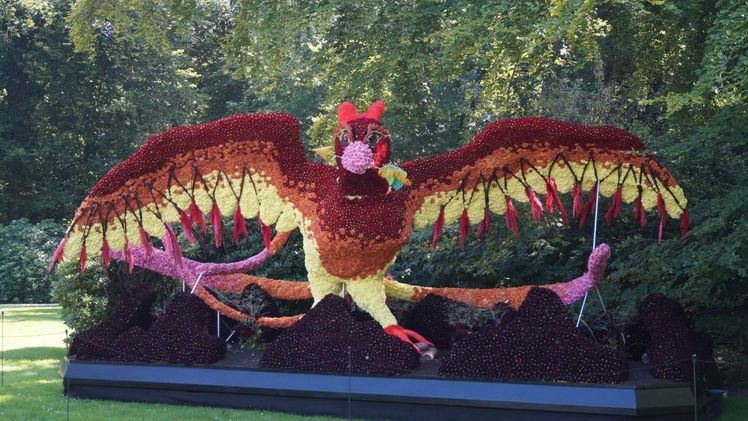 Eine der Installationen des Holland Dahlia Event im Jahr 2019. Bild: GABOT.
