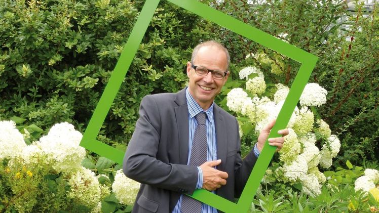 Jens Heger, Präsident des GaLaBauVerbandes in Hessen-Thüringen, wird am 15. Februar 60 Jahre alt. Bild: FGL.