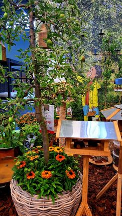 Impressionen von der Entstehung der POS Green Solution Islands. Bild: © Oliver Mathys. 