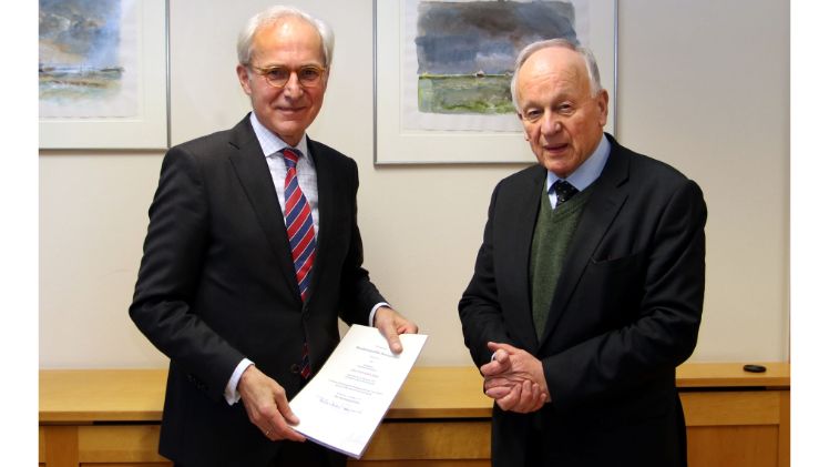 Präsident von Kröcher geht in den Ruhestand. Bild: BMEL.