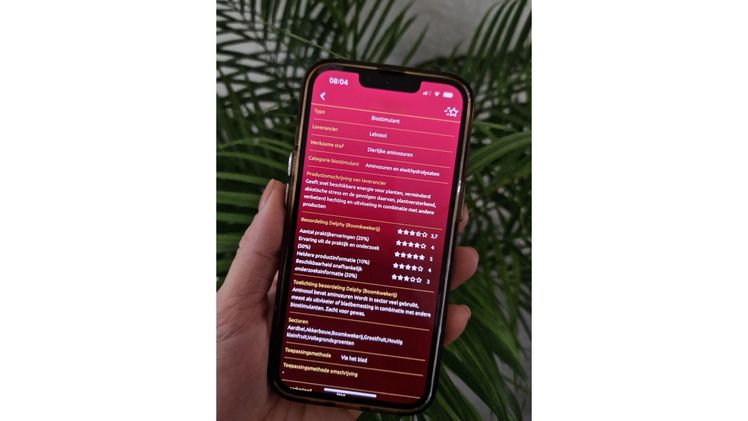 Die Green Guide App. Bild: Delphy.
