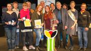 Fröhliche Gesichter bei der Preisverleihung des IPM Messe-Cups. Bild: BVE.