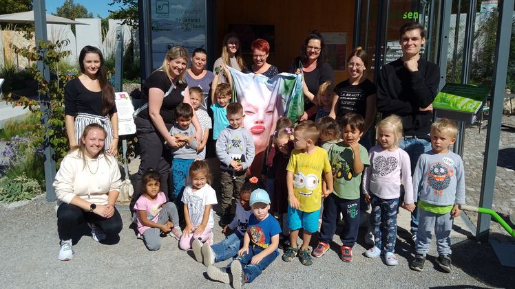 „Kinderhaus Neige“ aus Balingen, Integrative Kindertagesstätte+Schulkindergarten, Diana Krieg und Tim Liefke. Bild: VGL BW.