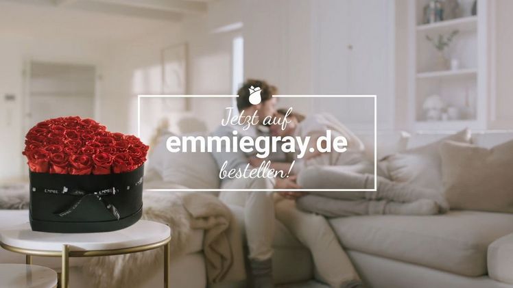 EMMIE GRAY arrangiert konservierte Rosen in über 25 Farben zu wunderschönen Bouquets. Bild: EMMIE GRAY.