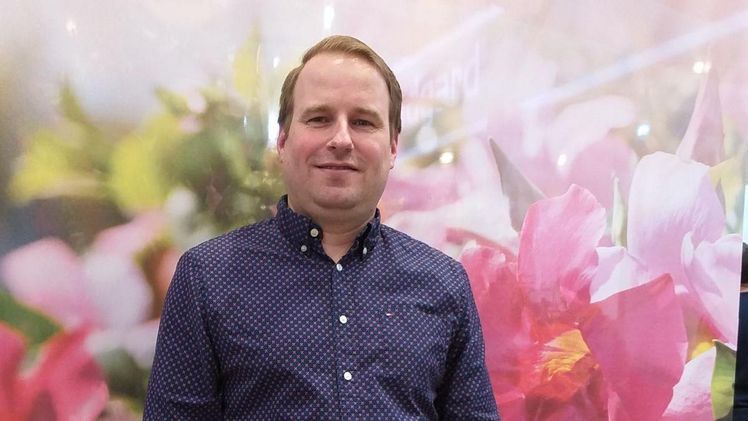 Martijn Kuiper ist neuer Leiter des Produktmanagements von Syngenta Flowers Europe. Bild: Syngenta.