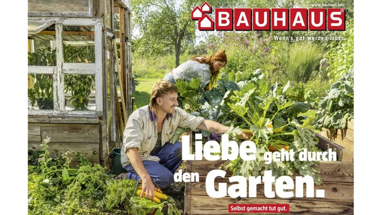 BAUHAUS Kampagne 2024: Ernte. Quelle: BAUHAUS.