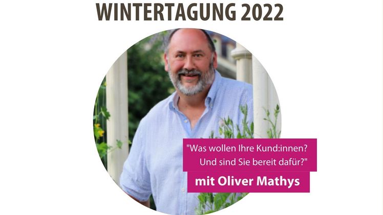 NBB egesa Wintertagung 2022 mit Oliver Mathys. Bild: NBB egesa.