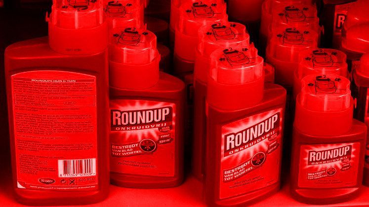 Glyphosat ist eines der am meisten eingesetzten Pestizide in Deutschland und wird u. a. unter dem Handelsnamen RoundUp von Bayer vertrieben. Bild: GABOT.