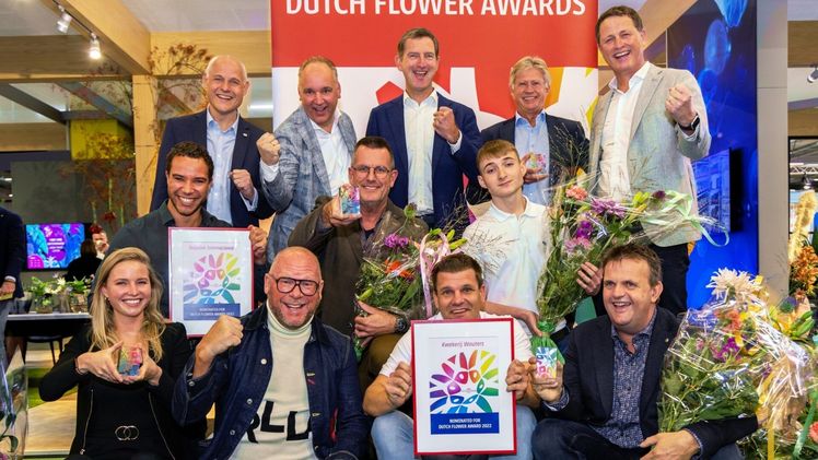 Die Gewinner der Dutch Flower Awards 2022. Bild: Dutch Flower Group.