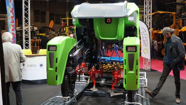 Der Roboter TREKTOR auf der SIVAL 2020 in Angers. Bild: GABOT.