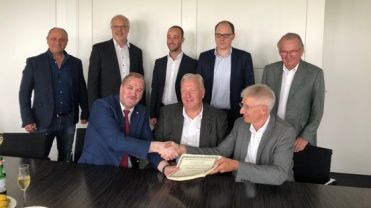 hagebau Gesellschafter unterstützen Geschäftsführung. Bild: hagebau.