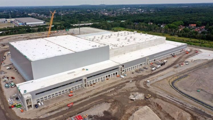 Luftbild Lager Oberhausen. Bild: EDEKA. Luftbild Lager Oberhausen. Bild: EDEKA.