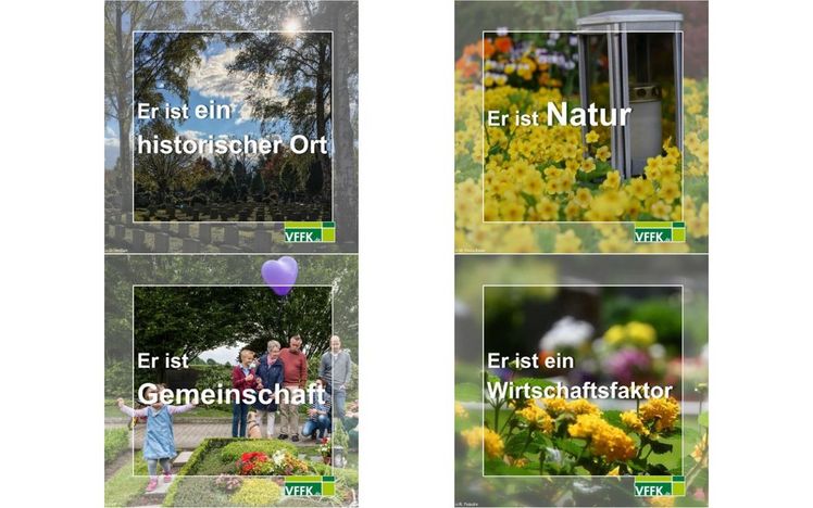 Friedhöfe haben tragende Eigenschaften. Bild: VFFK.