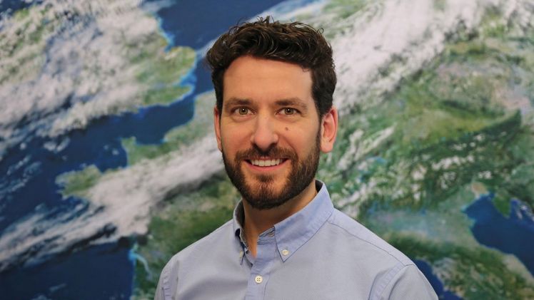 MSc.-Met. Sebastian Schappert, Deutscher Wetterdienst. Bild: DWD.
