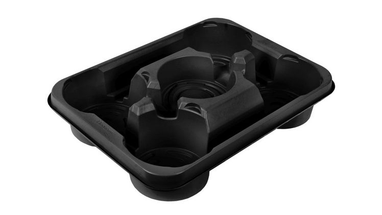 Keine losen Töpfe mehr in Boxen dank des neu entwickelten Trays von Modiform. Bild: Modiform. Keine losen Töpfe mehr in Boxen dank des neu entwickelten Trays von Modiform. Bild: Modiform.