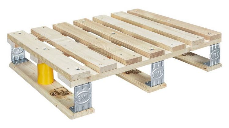 Besonders in der Getränke- und der Lebensmittelindustrie sowie bei Discountern und dem Einzelhandel kommt die neue EPAL 7 Halbpalette zum Einsatz. Bild: EPAL. 